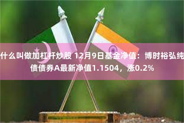 什么叫做加杠杆炒股 12月9日基金净值：博时裕弘纯债债券A最新净值1.1504，涨0.2%