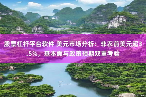 股票杠杆平台软件 美元市场分析：非农前美元超3.5%，基本面与政策预期双重考验